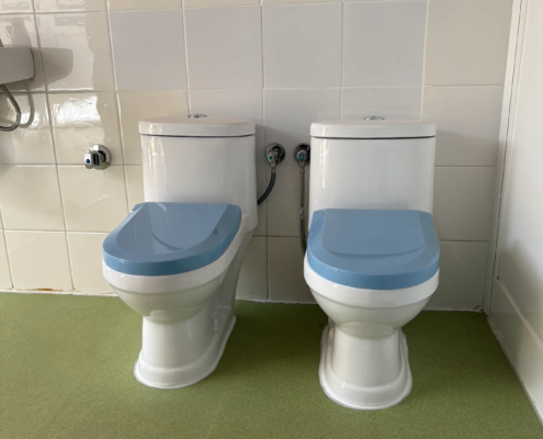 Nuevos inodoros infantiles en una guardería en Sevilla Capital